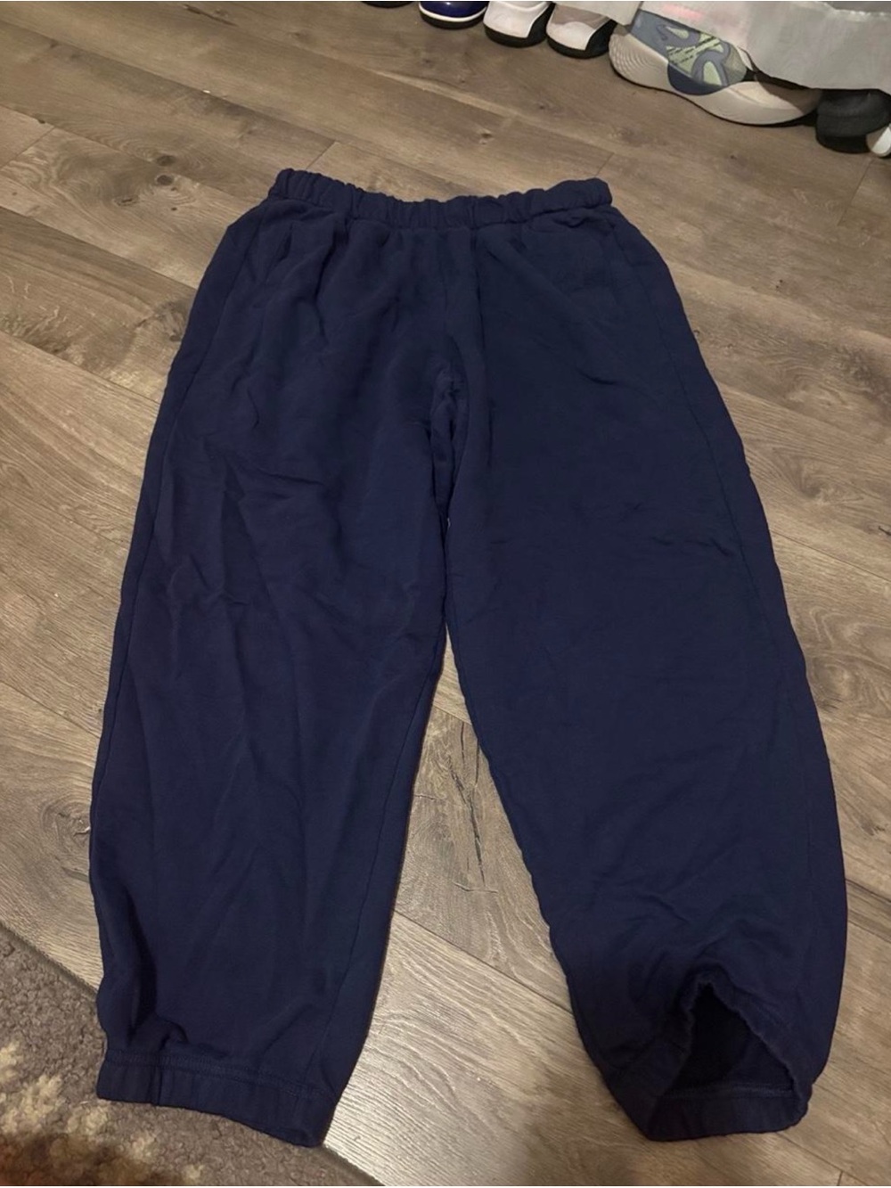 Aerie Women’s Navy Jet Setter Sweatpants Joggers Size L